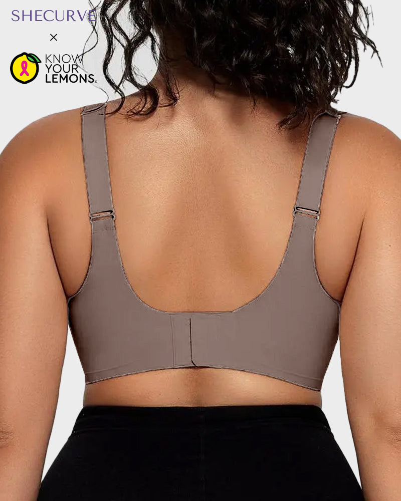 Women's Seamless V-Mesh Wireless Bralette: Ultra-Comfortable Supportive Everyday T-Shirt Bra