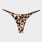 Soft Breathable Cotton Bikini Thong Underwear for Women - Sexy T-Back Panty