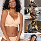 SheCurve Soft Full Coverage Scalloped Wireless Jelly Bra for All-Day Comfort