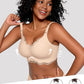 SheCurve Soft Full Coverage Scalloped Wireless Jelly Bra for All-Day Comfort