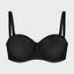 Ultimate Invisible Support Strapless Mesh Underwire Balconette Bra for Women
