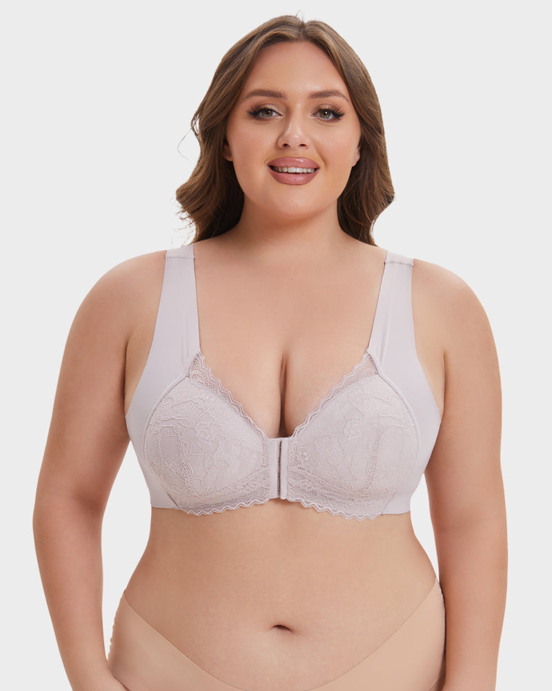 SheCurve 5D Front Closure Wireless Support Bra - Ultimate Comfort & Shaping Lift