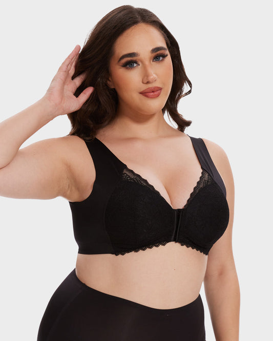 SheCurve 5D Front Closure Wireless Support Bra - Ultimate Comfort & Shaping Lift