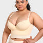 SheCurve Built-In Shapewear Longline Push-Up Bra for Smooth Support & Lift