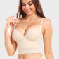 SheCurve Built-In Shapewear Longline Push-Up Bra for Smooth Support & Lift