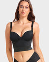 SheCurve Built-In Shapewear Longline Push-Up Bra for Smooth Support & Lift