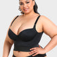 SheCurve Built-In Shapewear Longline Push-Up Bra for Smooth Support & Lift