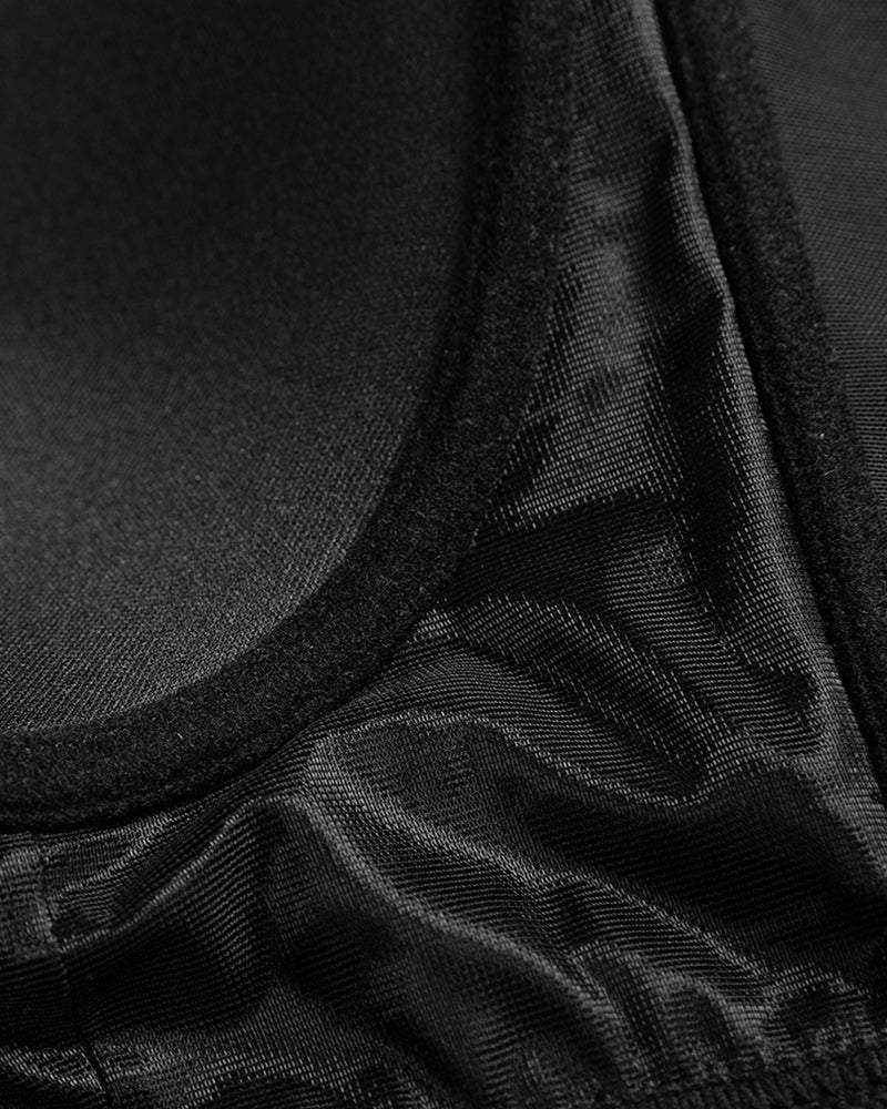 SheCurve Built-In Shapewear Longline Push-Up Bra for Smooth Support & Lift