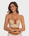 Invisible Deep Plunge U-Shaped Backless Bra for Low Cut Outfits