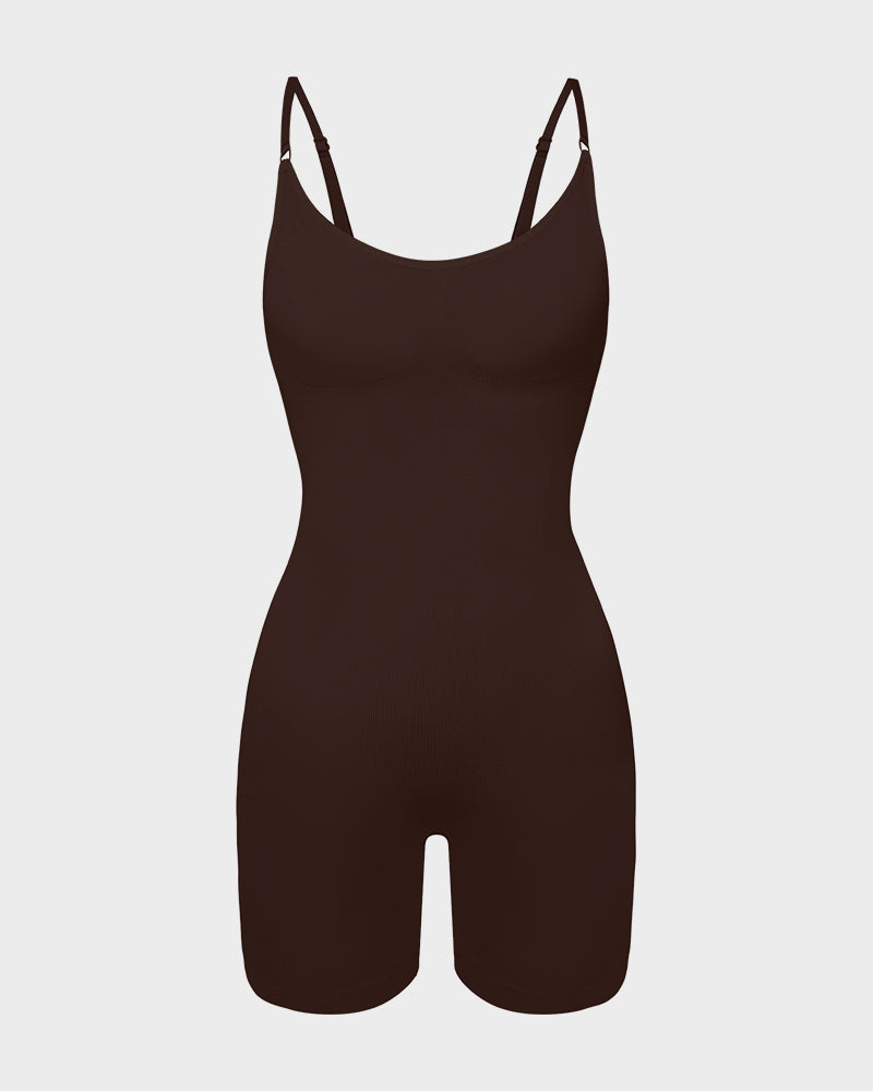 SheCurve Ultra-Smooth Seamless Full Body Shaper Bodysuit for Flawless Silhouettes