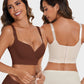 SheCurve Full-Coverage Back Smoothing Push-Up Bra 2-Pack: Brown Beige Set