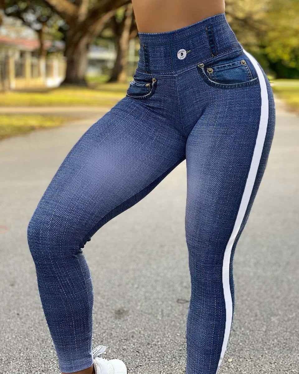 SheCurve® High Waist Peach Lift Breathable Stretchy Leggings - Ultimate Body Sculpting