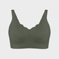 Wireless Seamless Comfort Smoothing Push-Up Bra for Everyday Invisible Support