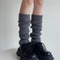 Cozy Ribbed Knit Leg Warmers for Women, Stylish Winter Warmth Accessory