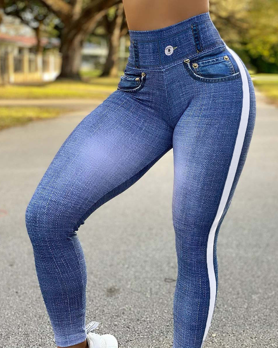 SheCurve® High Waist Peach Lift Breathable Stretchy Leggings - Ultimate Body Sculpting