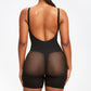 Seamless Mid-Thigh Full Body Shaper Bodysuit: Core, Thighs, Bust, Booty Lift