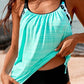 Chic Solid Color Two-Piece Bikini Swimsuit: Comfortable, Quick-Dry, Flattering Fit