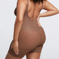 Seamless Mid-Thigh Full Body Shaper Bodysuit: Core, Thighs, Bust, Booty Lift