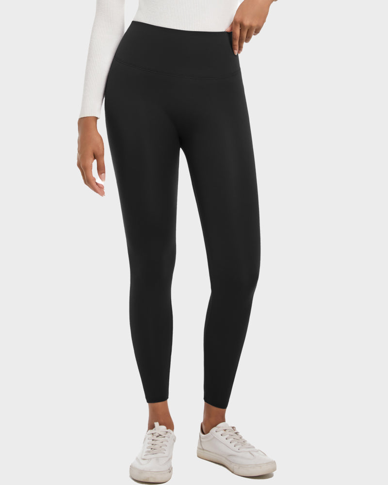 Warm High Waist Butt Lifting Sherpa Fleece Lined Winter Leggings