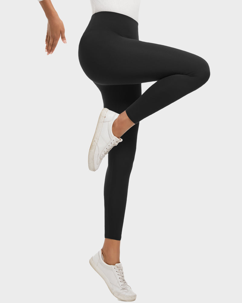 Warm High Waist Butt Lifting Sherpa Fleece Lined Winter Leggings