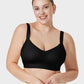 Comfortable Full Coverage Longline Smoothing Wireless Bra for Everyday Support