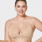 Comfortable Seamless One-Piece Molded Wireless Bra for Invisible Smoothing Support