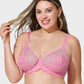 SheCurve Elegant Full Coverage Lace Minimizer Bra for Comfortable Everyday Support