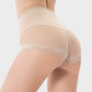 Shecurve High-Waist Tummy Control Lace Mesh Panty for Smooth Shaping