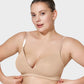 Comfortable Seamless One-Piece Molded Wireless Bra for Invisible Smoothing Support