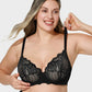 Elegant Lace Full Coverage Push-Up Bra for Ultimate Comfort & Lift