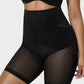 Ultimate High-Waist Criss-Cross Mesh Breathable Tummy Control Shaping Shorts