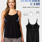 Women's Cooling Comfort Cami: Built-in Bra, Relaxed Fit, Adjustable Straps