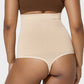 Ultra-Comfort High Waist Tummy Control Seamless Shaping Thong Panty 2-Pack
