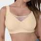 Breathable Mesh Front Contouring Wireless Bra for Pregnancy & Nursing Support