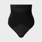 High Waist Criss-Cross Mesh Shaping Thong Panty for Tummy Control