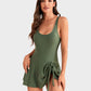 One Piece Tummy Control Tie Knot Swimsuits
