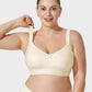 Comfortable Full Coverage Longline Smoothing Wireless Bra for Everyday Support