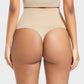 Seamless High-Waist Tummy Control Thong for Smooth Silhouette Everyday Comfort