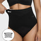 High Waist Criss-Cross Mesh Shaping Thong Panty for Tummy Control