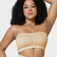 Seamless Wireless Bandeau Bra: Ultimate Comfort, Non-Padded, Strapless Support
