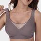Breathable Mesh Front Contouring Wireless Bra for Pregnancy & Nursing Support