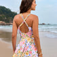 Chic Knot Hem Ruched One-Piece Swim Dress: Flattering, Adjustable, Comfortable Swimsuit