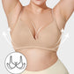 Comfortable Seamless One-Piece Molded Wireless Bra for Invisible Smoothing Support