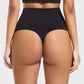 Seamless High-Waist Tummy Control Thong for Smooth Silhouette Everyday Comfort