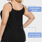 Women's Cooling Comfort Cami: Built-in Bra, Relaxed Fit, Adjustable Straps
