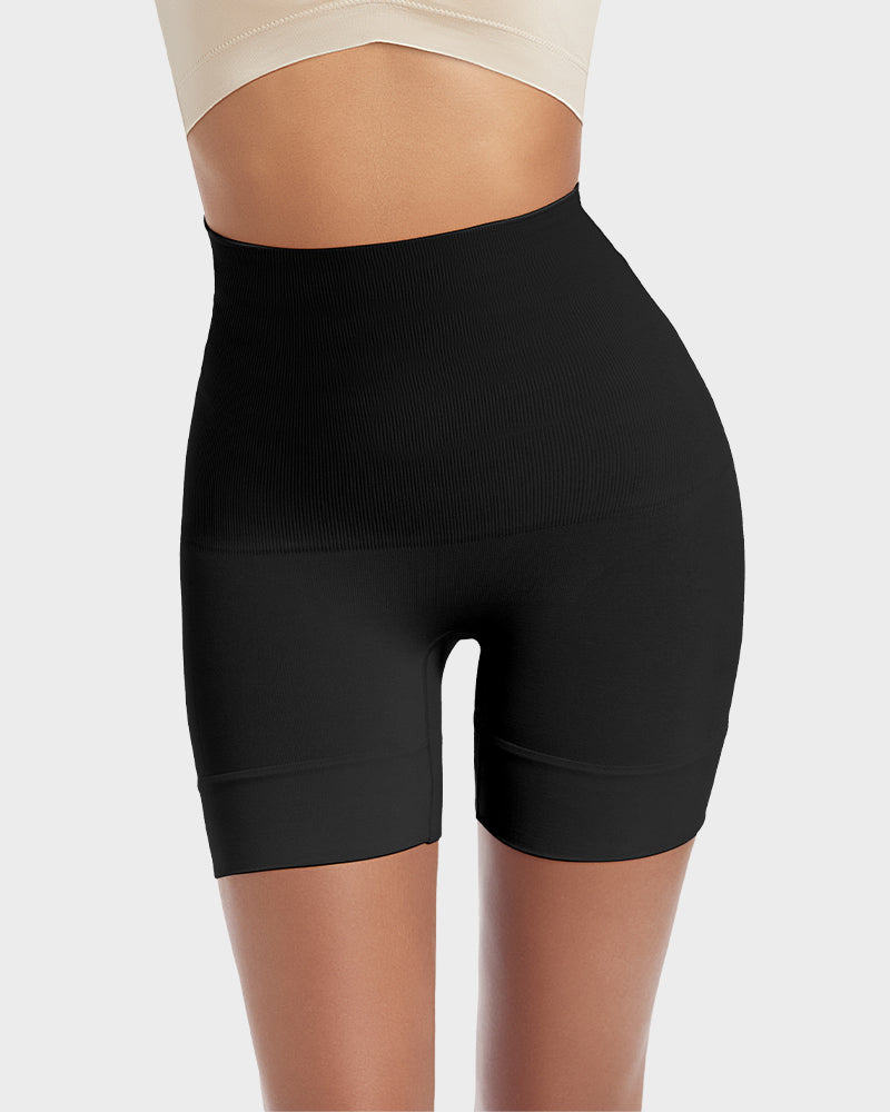 Seamless Ultra High-Waisted Tummy Control Butt Lifting Shapewear Shorts