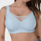 Breathable Mesh Front Contouring Wireless Bra for Pregnancy & Nursing Support
