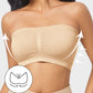 Seamless Wireless Bandeau Bra: Ultimate Comfort, Non-Padded, Strapless Support