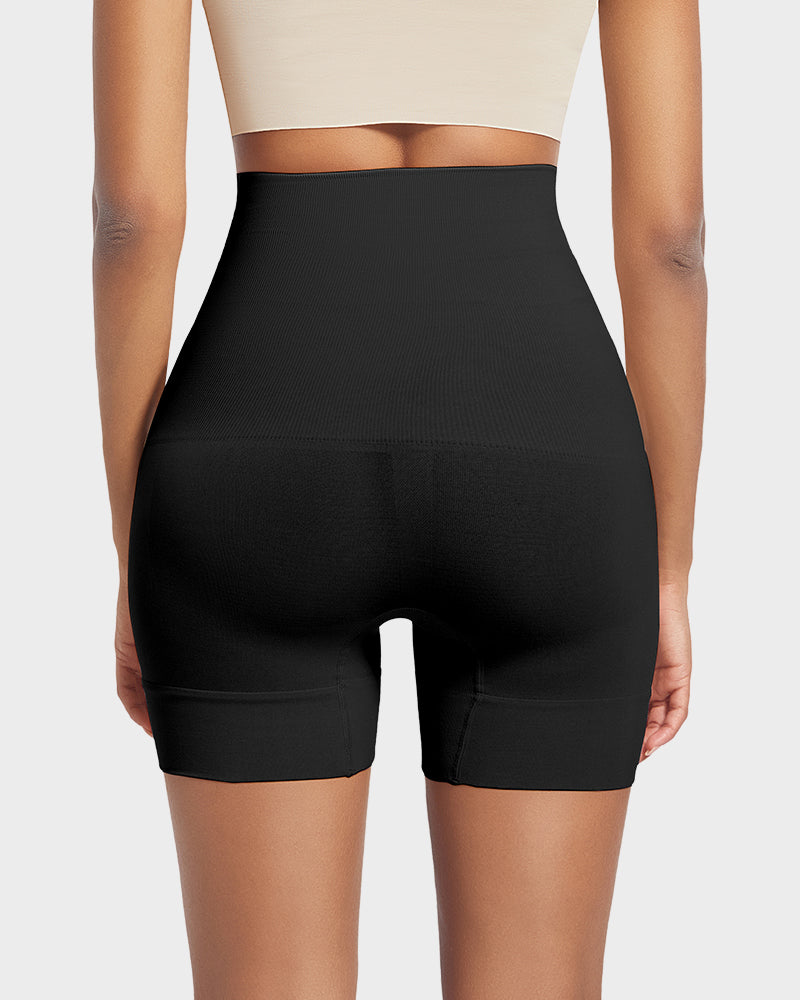 Seamless Ultra High-Waisted Tummy Control Butt Lifting Shapewear Shorts
