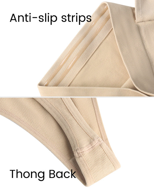 Ultimate Double-Layer High Waist Tummy Control Shaping Thong for Women